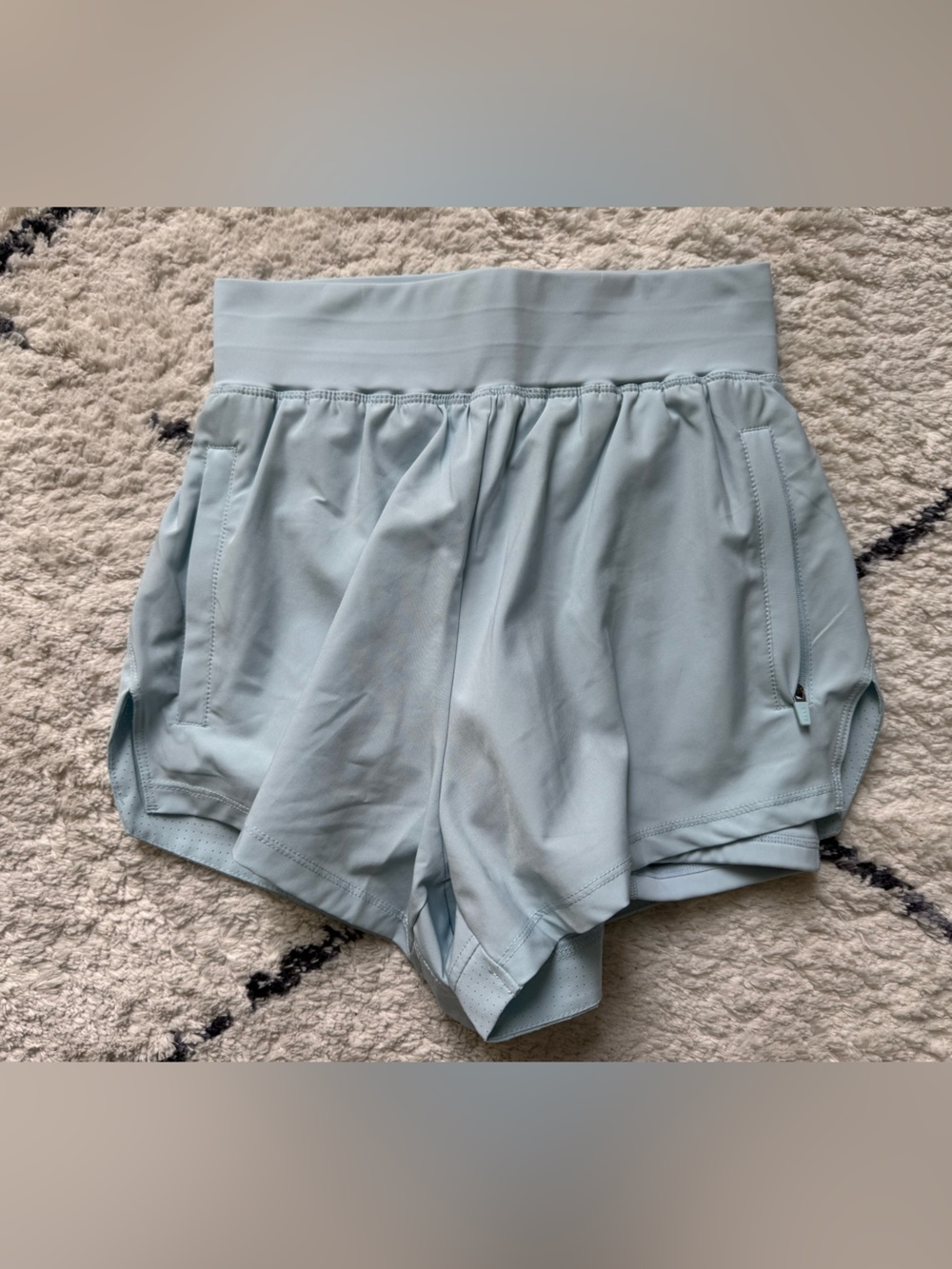 LSKD Challenger 3” Light Performance Short - Light Blue